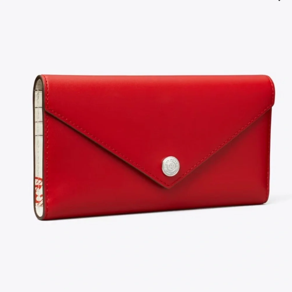Tory Burch LEATHER ENVELOPE LONG WALLET